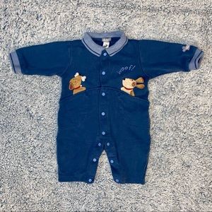 👀 4/$12 Button Up Doggy Themed Sleeper